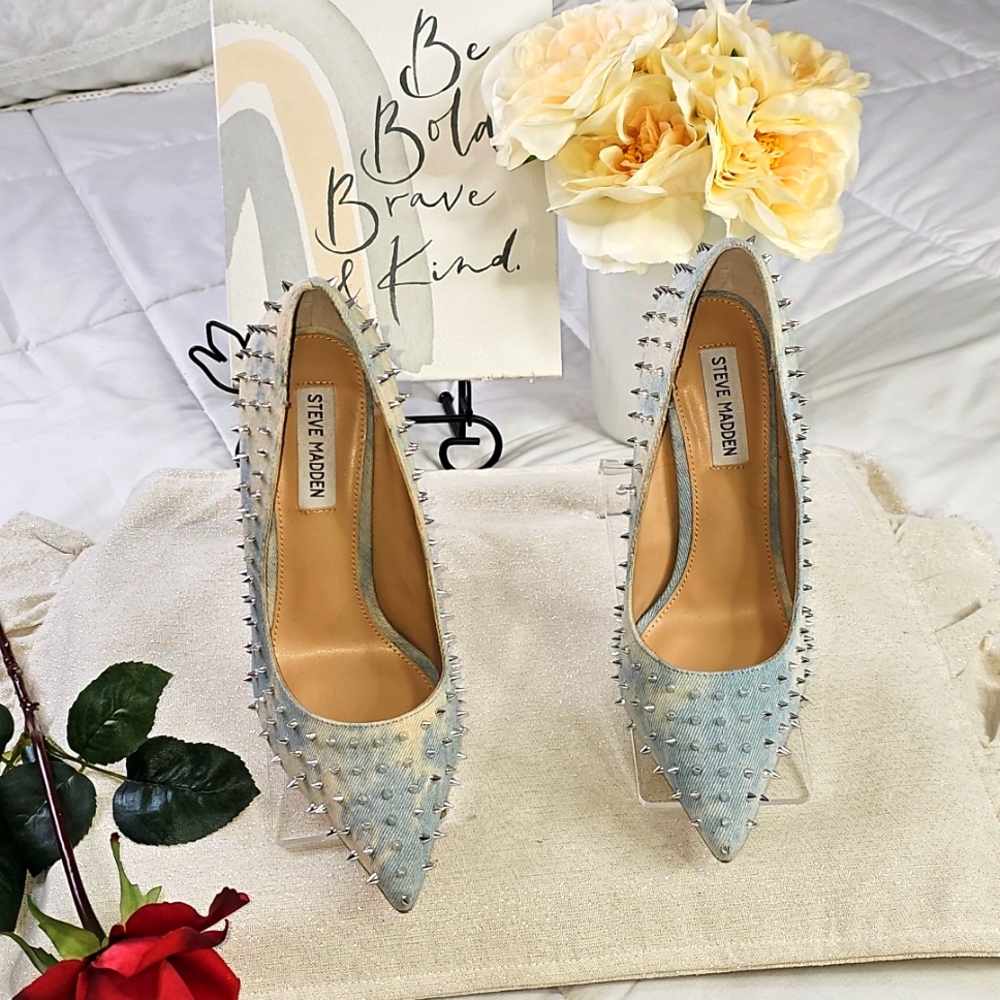 Steve Madden Heels Stilettos Elegant Wear Office wear Career Wedding - Picture 7 of 16